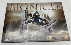 Lego Bionicle Manual For Set 8617 Vahki Zadakh NO BRICKS