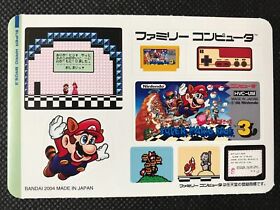 Super Mario Bros 3 Famicom History Book Sealdass Sticker Japanese NINTENDO