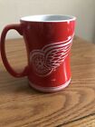 Detroit Red Wings 15oz Sculpted Relief Coffee Mug [NEW] NHL Tea Cup Hot Ceramic