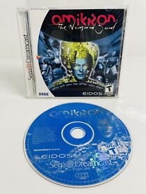 Omikron: The Nomad Soul (Sega Dreamcast) Complete W/ Reg Card. Tested & Working