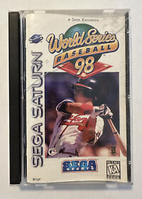 SEGA SATURN world series baseball 98 Video Game