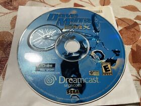 Dave Mirra Freestyle BMX (Sega Dreamcast, 2000) Disc Only