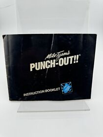 Mike Tyson Punch Out Manual Only (Nintendo NES, 1987) No Game