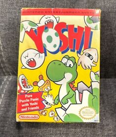Yoshi Nintendo NES Box Only! ~ No Game! ~ Fast Shipping! ~ LQQK