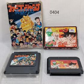 Nintendo Famicom FC Dragon Ball Z3 Famicom Jump No manual Japan NTSC-J Tested