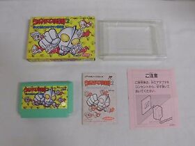 ULTRAMAN CLUB 2 -- Boxed. Famicom, NES. Japan game. Work fully. 10717