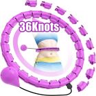 24 /48 Knots Fitness Smart Hula Hoop Detachable Hoops Lose Weight GYM Sports