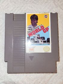 Michael Andretti's World GP Vintage NES  Game