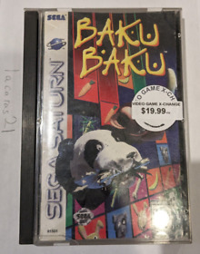 Baku Baku (Sega Saturn) Complete in Box