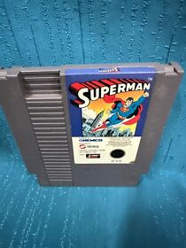 Superman Original NINTENDO NES GAME CART ONLY Authentic Tested