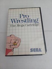 Pro Wrestling (Sega Master, 1986) Cib