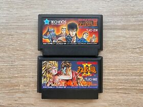 Double Dragon II & III (Famicom FC Technos, 1989, 1991) Japan Retro Games