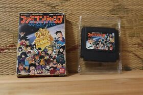 Famicom Jump Hero Retsuden w/box Japan Nintendo Famicom FC NES VG-!