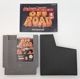 Super Off Road - Modul - Anleitung - Nintendo Entertainment System NES