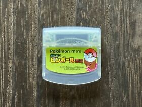 Nintendo Pokemon Mini Pokemon Pinball Mini Cartridge Only Tested JPN | US SELLER