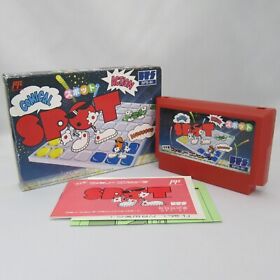 SPOT with Box and Manual [Nintendo Famicom Japanese version]