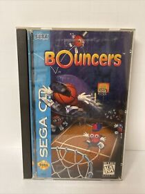 Bouncers (Sega CD, 1994) Authentic - Tested NO BACK ARTWORK