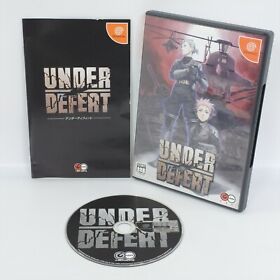 UNDER DEFEAT Dreamcast Sega 4384 dc