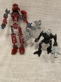 Lego Lot of 2 Bionicle Toa Metru Toa Vakama 8601 Toa Mahri Nuparu Figure #3