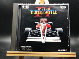 F1 Triple Battle (pc engine)(TurboGrafx-16,1989) from japan