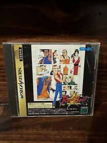 Sega Saturn Real Bout Fatal Fury Special With Spine Japanese Import US Seller
