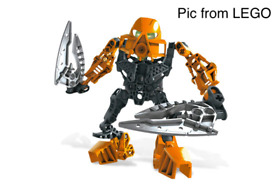 LEGO Bionicle Matoran of Light 8946 Photok Set Complete