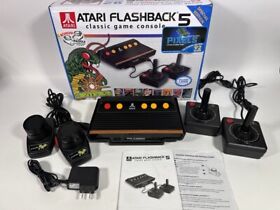 Atari Flashback 5 Collectors Edition Classic Game Console W/Paddles