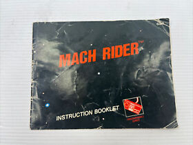 Mach Rider Nintendo NES Manual/Instruction Booklet GBR Genuine