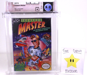 Treasure Master New Nintendo NES Factory Sealed WATA VGA Grade 8.0 B H-Seam NIB
