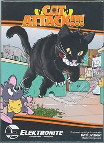 Cat Attack!!! from Elektronite - NIS Cartridge for Original Intellivision