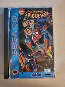 Amazing Spider-Man vs. The Kingpin (Sega CD, 1993) tested. Complete. Clean