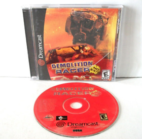 Demolition Racer No Exit Sega Dreamcast Complete Game Destruction Derby-Like