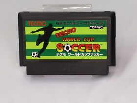 Tecmo World Cup Soccer Cartridge ONLY [Famicom Japanese version]