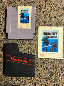 Star Wars Empire Strikes Back NES Nintendo con manual como nuevo