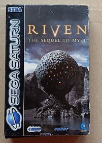 Sega Saturn - RIVEN the sequel to MYST - Complete with Manual
