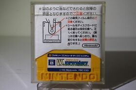 VS.Excitebike Nintendo Famicom Disk System FMC-EBD Disk Card Only Tested