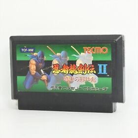 Famicom NINJA RYUKENDEN II 2 Cartridge Only Nintendo fc