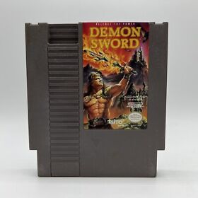 Nintendo NES Demon Sword Authentic Tested & Working Official Taito 1988
