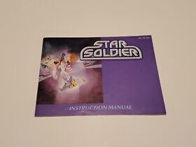 Star Soldier Original Nintendo NES Manual Instruction Booklet Only FREE SHIPPING