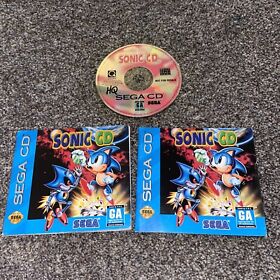 SEGA CD GAME 1990/1994 ~ SONIC CD ~ w/BOX NOT FOR RESALE