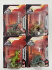 Micro Collection JURASSIC WORLD NEW Set of 4 T-Rex Velociraptor Dino Ships Free