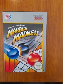 Nintendo Entertainment System Game NES Marble Madness As New