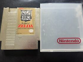 The Legend of Zelda (NES, 1987 - Nintendo) Used, Tested & Works! Includes Case