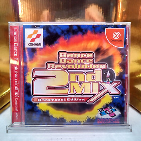 Dance Dance Revolution 2nd Mix Sega Dreamcast Japan Import With Spine Complete