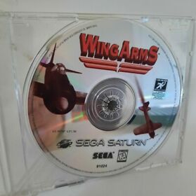 Wing Arms - Sega Saturn- Disc Only-Tested/Working