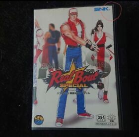 REAL BOUT FATAL FURY SPECIAL NEO GEO AES SNK Garou Densetsu Used from Japan F/S