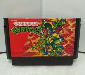 Teenage Mutant Ninja Turtles Cassette Only Famicom TMNT