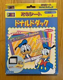 Donald Duck Disney Sega Pico Sheets Japan 1996