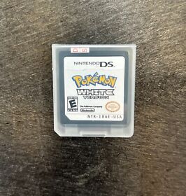 Pokemon White Version for Nintendo DS NDS 3DS US Game Card 2011 Tested VG US