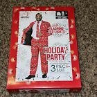 Dec 25th Men's Holiday Life Of The Party 3-Piece LED Light Up Suit Set 3XL XXXL